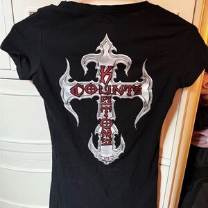 Custom car shop t-shirt